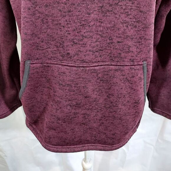 Joe Fresh Sweatshirt XL Long Sleeves Pullover Handwarmer Pocket Turtleneck - Picture 4 of 13